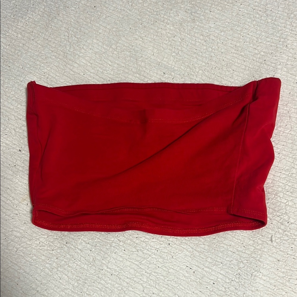H&M Red Tube Top - Picture 3 of 3